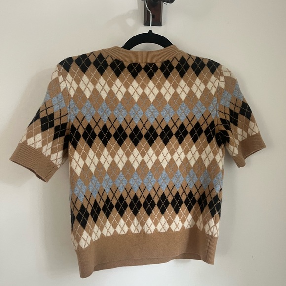 Maje argyle sweater size s - Picture 5 of 5